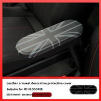 Car Central Control Armrest Decorative Shell For MINI Cooper E/SE J01 EV 2026 2026 Storage Box Armrest Panel Cover Accessor B0T2