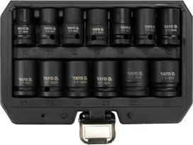 Smūginių galvučių komplektas Yato YT-10251, 10 - 24 mm, 1/2"