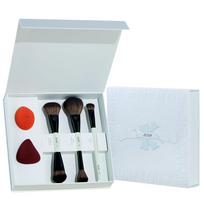 Makiažo šepetėlių ir kempinėlės rinkinys Jessup Ultimate Travel Makeup Tool Gift Kit T510, 5 vnt.