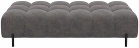 Pufas Ferivo Aura 04 Velvet, pilka sp., 137 cm x 68 cm x 37 cm