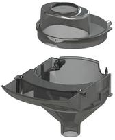 Priedas, atsarginių dalių rinkinys Baby Brezza Formula Pro Advanced Funnel & Cover, 2 vnt.