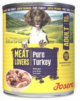 Šlapias šunų maistas Josera Meat Lovers Adult Pure, kalakutiena, 0.8 kg