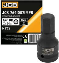 Smūginė galvutė JCB 26410021MPB, HEX21, 80 mm, 3/4"