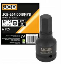 Smūginė galvutė JCB 26410018MPB, 85 mm, 18 mm, 3/4"