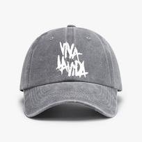 Rock coldplay Viva la vida Print Baseball Cap Vintage style Washed Soft top denim hat Unisex Women Sun Hat adjustable Snapback Hats Adjustable gray