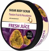 Kūno šveitiklis Fresh Juice Passion Fruit & Macadamia, 225 g