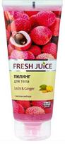 Kūno šveitiklis Fresh Juice Litchi & Ginger, 200 g