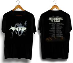 New Apparel The Weeknd After Hours Til Dawn Tour 2026 T-Shirt Setlist Back Print S