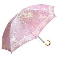 Makita Shoten Folding Mini Kirie Dot Flower Luxury Koshu Ori Made in Japan 13660104 Co., Ltd. Women's (Purple) violetinė