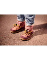 Viking rudeniniai Barefoot aulinukai Birch Mid WP, Pink