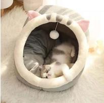 Four Seasons Semi-Enclosed Cat & Dog Nest Villa Small (31x30x28) for ~5 lbs