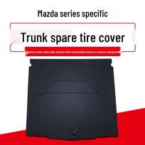 Mazda Axela/Atenza Spare Tire Cover & Trunk Carpet Mat Axela Sedan Density Board (5mm) + Felt