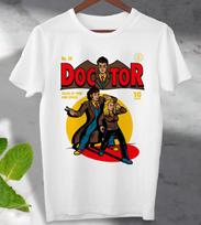 Doctor Who Comic Cartoon Anime Movie Parody T  Shirt Unisex Men's Ladies Top M