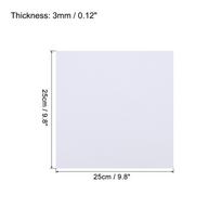 EVA Foam Sheets White Crafts Foam Sheets for Costumes, Arts and Crafts Projects Pack of 6