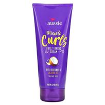 Aussie, Miracle Curl, Frizz Control Cream, su kokosų ir Australijos simondsijų aliejais, 6,8 uncijos (193 g) purple