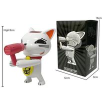 Turbo Granny Figure Anime Dandadan PVC Action Figure Cute Kawaii Cat Desktop Decorate Ornament Gift Toy