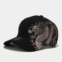 Chinese Style Dragon Pattern Baseball Hat For Men And Women, Versatile National Tide Cap, Hip Hop Hip Hop Skateboarding, Cool Adjustable