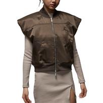 (WMNS) Air Jordan Flight Reversible Vest Asia Sizing 'Baroque Brown British Khaki' Women's IO3046-237 L