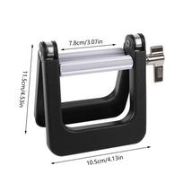 Heavy Duty Aluminum Manual Toothpaste Dispenser Tooth Paste Tube Squeezer Accessories Hair Color Dye Rolling Squeezing Tools juoda