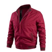 Skrydžio striukė pavasario rudens vyrų Air Force One Jacket plius dydžio striukė L raudona