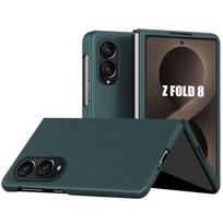 Dėklas Samsung Galaxy Z Fold 8, Kietas apsauginis nuo įbrėžimų ir smūgių, Naktinio žalumos žalia