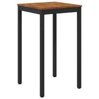 Sodo Baro Stalas Natūrali ir juoda 60 x 60,5 x 105 cm