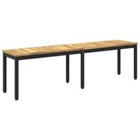 Sodo suolas 161 x 35 x 45 cm Kietos akacijos mediena
