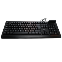Acer AKW320  Keyboard  Wired  US  Smart Card Reader  Black  Retil pack