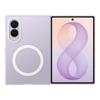 Samsung Clear Magnet Case for Samsung Galaxy Z Fold 8 0.8 mm compatible with MagSafe + 2 pcs. anti