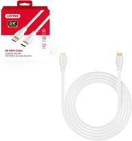 UNITEK HDMI 2.1 8K HDR kabelis, baltas, 5 m