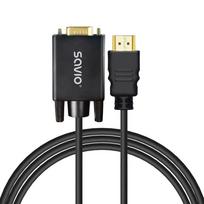 Savio Cl-197 HDMI kabelis HDMI A tipo (standartinis) Juoda