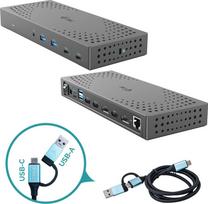 I-Tec USB 3.0 / USB-C / Thunderbolt, 3x 4K Docking Station Gen 2 + Power Delivery 100W