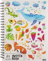 Moxy - Sketch book A4, 135 gsm, 40 sheets (110011)