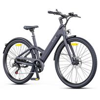 Engwe MapFour N1 Air 250W 700*38C Anglies Pluošto Itin Lengvas Miesto Elektrinis Dviratis 360Wh Miesto Elektrinis Dviratis Su Sukimo Momento Davikliu 36V 10Ah Baterija pilka