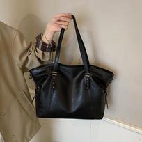 A Large-capacity Tote Bag for Women's Fashionable and Casual Use, with A Shoulder and Crossbody Commuting Bag style 2 raudona