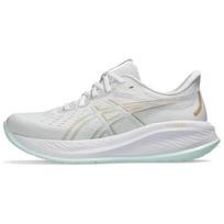 ASICS Gel Cumulus 26 White Pale Mint Women's Sneakers 1012B599-100 39 balto aukso spalvos