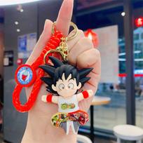 Animacinis Brangus Dragon Ball Raktų pakabukas Silikoninė Lėlė Kuprinės Pakabukas Automobilio Raktų Pakabukas Maža Dovana