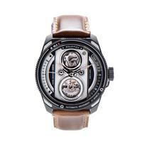 TAX TWIN LENS Rollei TS2002G Men's Brown Watch