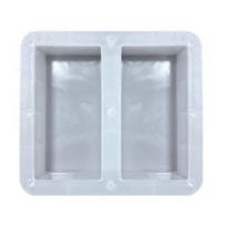 DIY Paving Cement Mold 20x10cm Plastic Concrete Pavement Mold Durable White Cement Brick Mould Driveway Walk balta