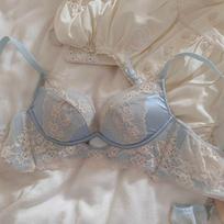 Floral Women Bras Push Up Bras Backless With Pad Underwear Female Lingerie 32/70AB