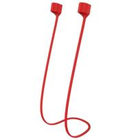 Magnetic Earphone Strap For AirPods 2 3 pro Wireless Bluetooth Headphone Neck Strap Cord String Hanging Neck Anti Lost Cords raudona