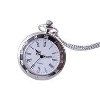 Men and Women Couple Pocket Watch Retro Quartz Hanging Table Commemorative Table sidabras