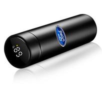 Karštas išmanus automobilinis termosas arbatos kavos vakuuminė flaska su temperatūros rodikliu vandens butelis Ford Focus 3 2015-2018 Kuga 2016-20