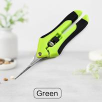 Gardening Precision Trimming Scissors Hand Pruning Snips for Flowers Bonsai Fruit Picking Weeding Tools žalia