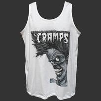 The Cramps Psychobilly Punk Rock TSHIRT vest top unisex white S2XL Unisex T-Shirt XL