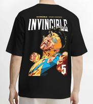 comic Invincible Mark Grayson Graphic 100Cotton unisex shirt 2026 Summer New Oversized Fashion Y2k Unisex Short sleeve Tshirt XL