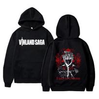 Japanese Anime Vinland Saga Miyamoto Musashi Invincible Under The Sun Graphic Hoodie Men Women Manga Casual Oversized Hoodies 4XL