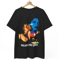 Mulholland Drive Tshirt David Lynch moviethemed Tshirt unisex pure cotton streetwear allseason base layer oversized t shirt 4XL black