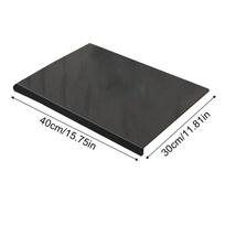 Acrylic Cutting Board With Counter Lip Non-Slip Mat Meat Cutting Board For Meal Fruit Vegetable Food Preparation 30x40cm