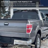 Matte Black ABS Cab Roof Spoiler for 20092014 Ford F150 Models Enhances Aerodynamics and Adds Aggressive Exterior Style Durable United States
